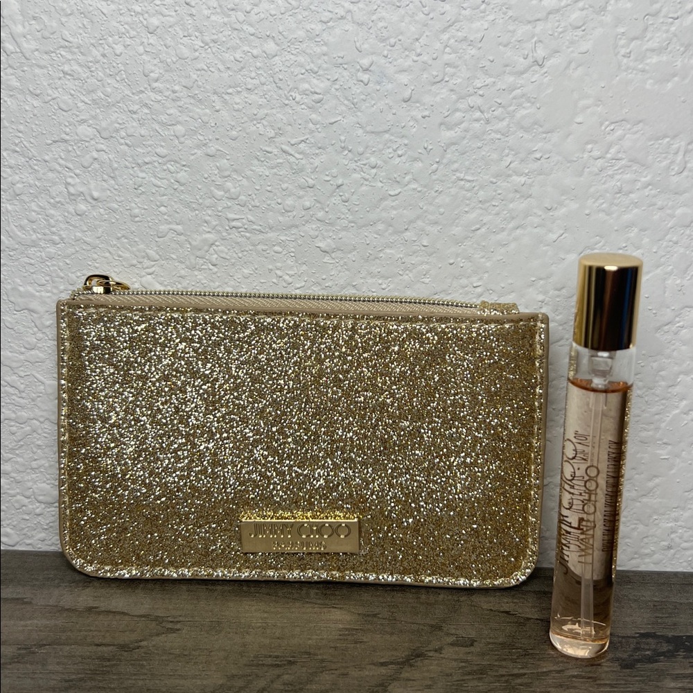 Jimmy Choo I Want Choo Perfume & Glittering Gold Pouch